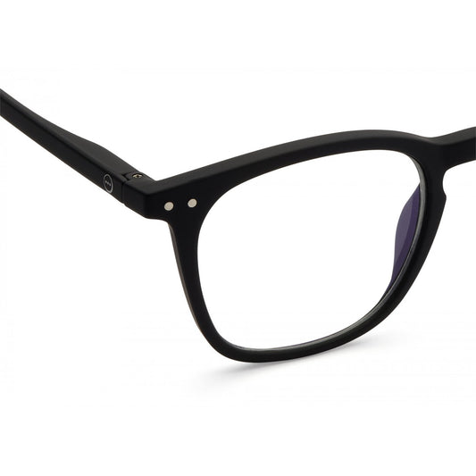 Reading Glasses Unisex Frame E Square +2 in Black