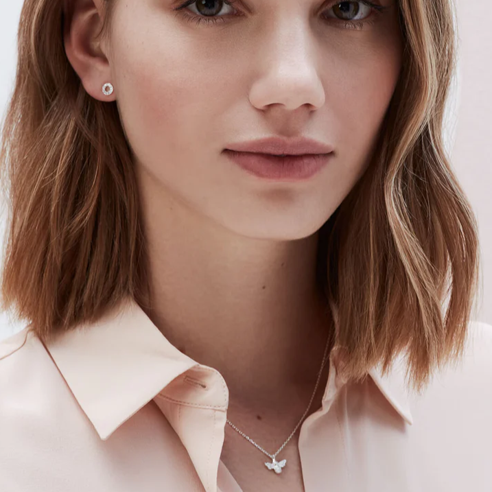 Bee Charm Necklace Silver Plated Estella Bartlett