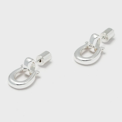 Earrings Horseshoe Silver Plated Drop Estella Bartlett