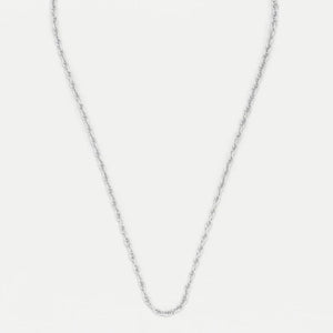 
            
                Load image into Gallery viewer, Silver Plated Twisted Rope Necklace Estella Bartlett
            
        