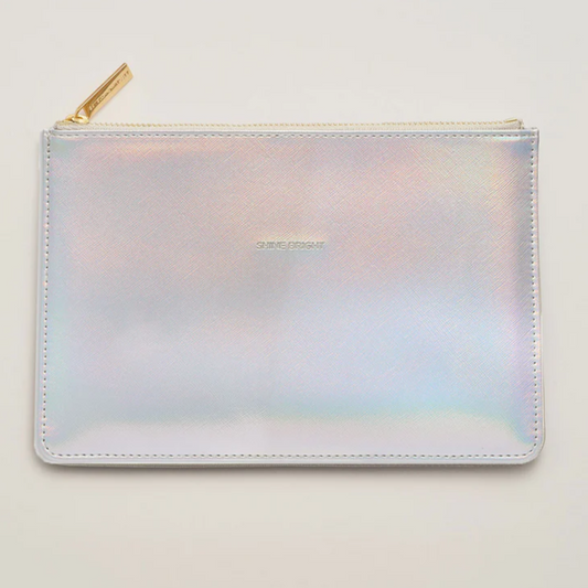 Pouch Iridescent Medium with Zipper Estella Bartlett