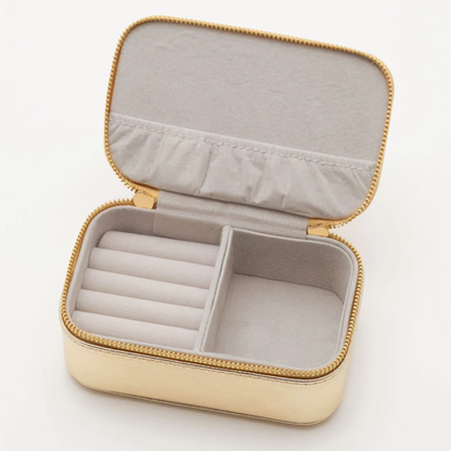 Rainbow Gold Travel Trinket Jewellery Box