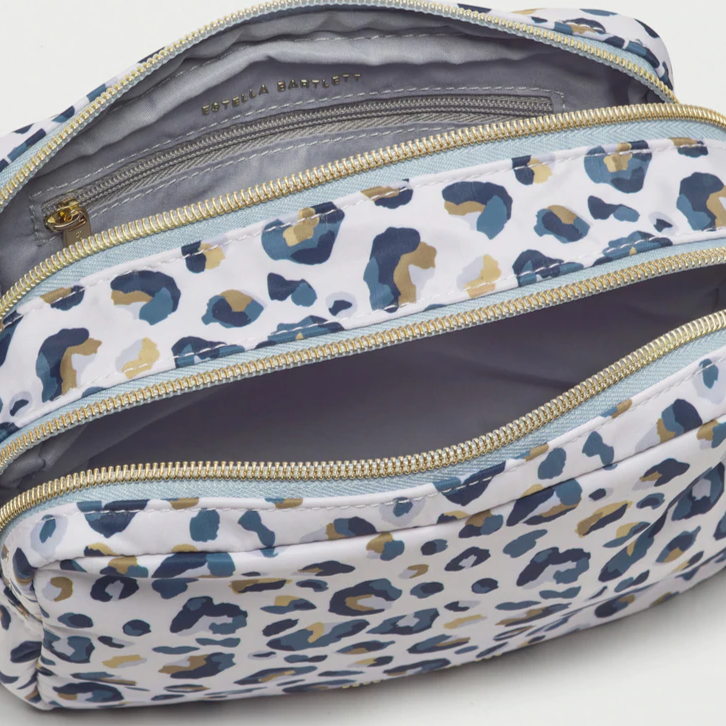 Bag Cross Body Leopard Blue Strap Removable Estella Bartlett