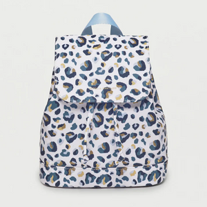 Backpack Mini Copperfield Blue Leopard Nylon