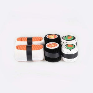 Sushi Socks Gift Set 3x Pairs One Size