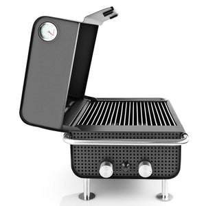 Box Gas Barbecue Grill BBQ in Black