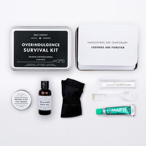 Personalised Gift Overindulgence Survival Kit