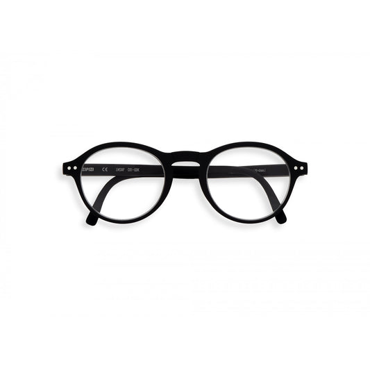 Reading Glasses Foldable Unisex Frame F 2.5 in Black