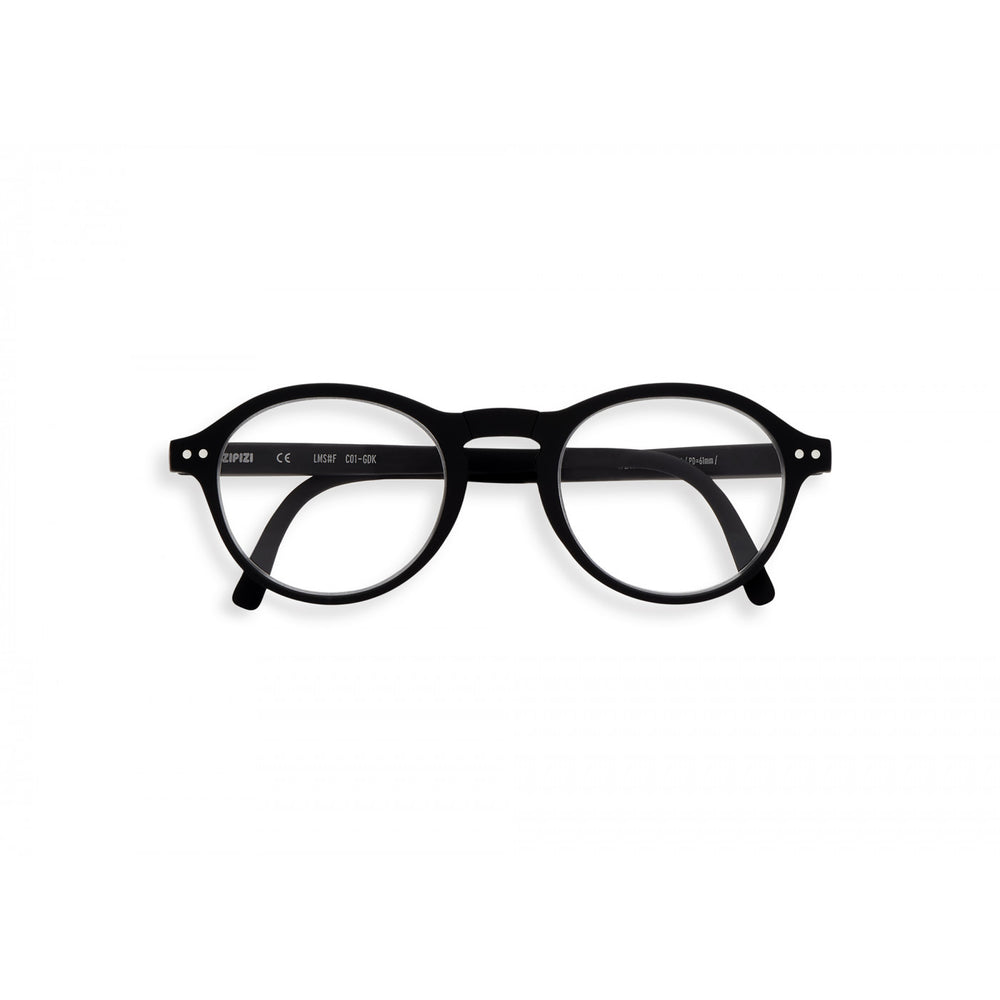 Reading Glasses Foldable Unisex Frame F 2.5 in Black