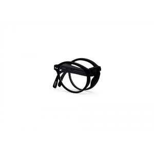 Reading Glasses Foldable Unisex Frame F 2.5 in Black