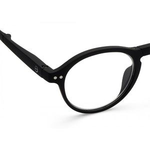 Reading Glasses Foldable Unisex Frame F 2.5 in Black