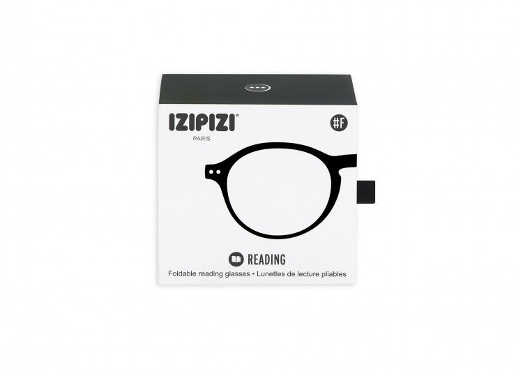 Reading Glasses Foldable Unisex Frame F 2.5 in Black