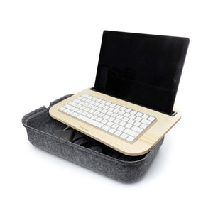 Lap Desk with Storage iBed Grey