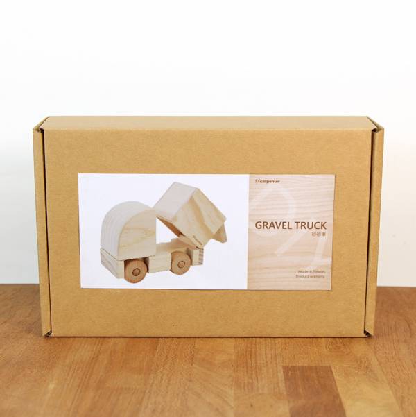 Toy Truck Wooden Gravel Truck