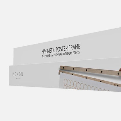 Magnetic A3 portrait print frame in plywood