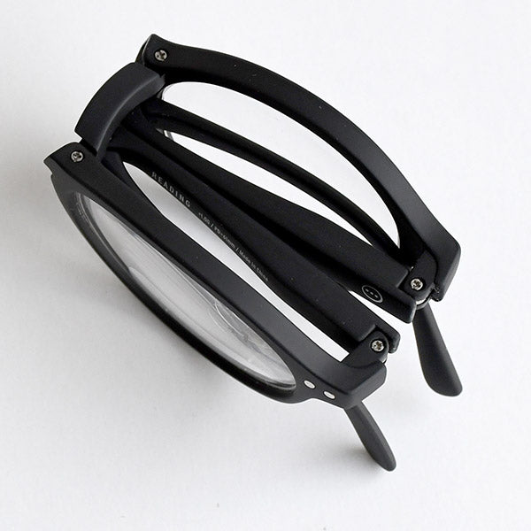 Reading glasses Style Foldable Black +2