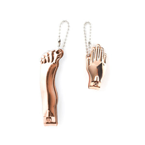 Hand and foot copper nail clipper