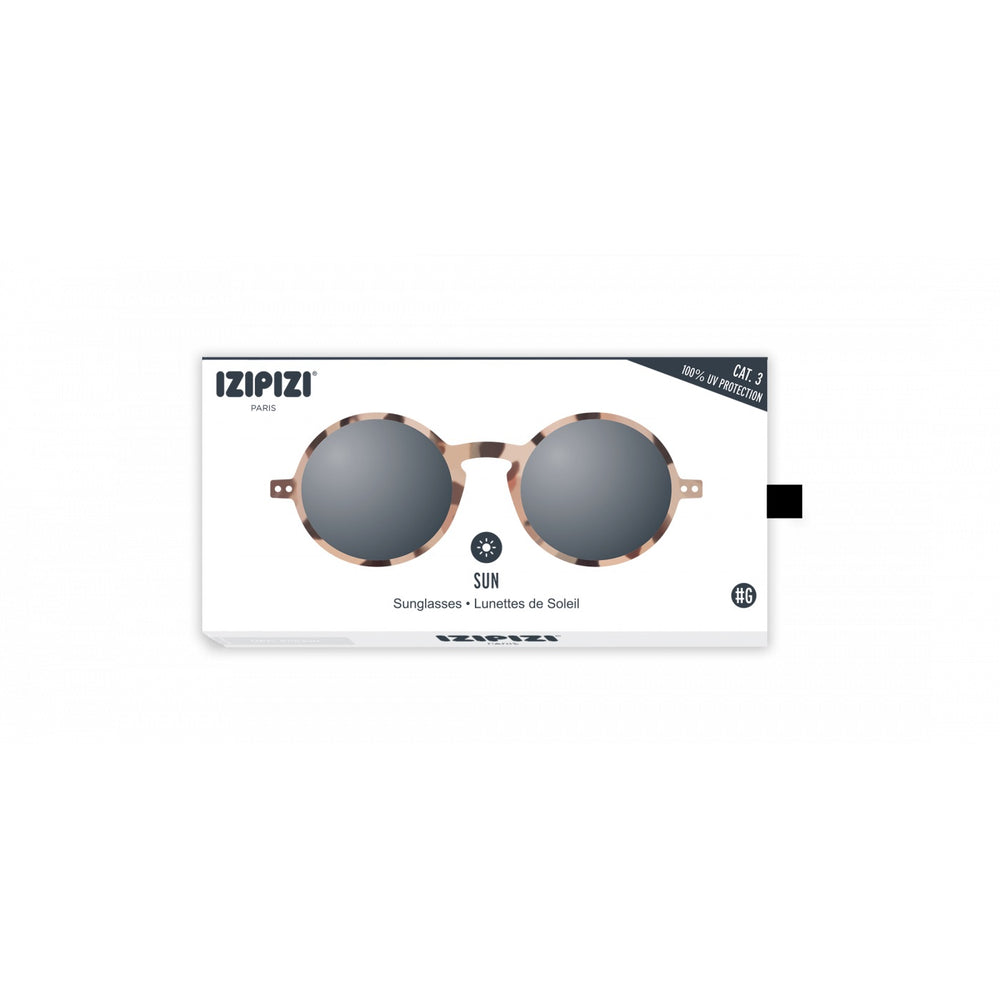 Sunglasses Style G Light Tortoise Grey Lenses