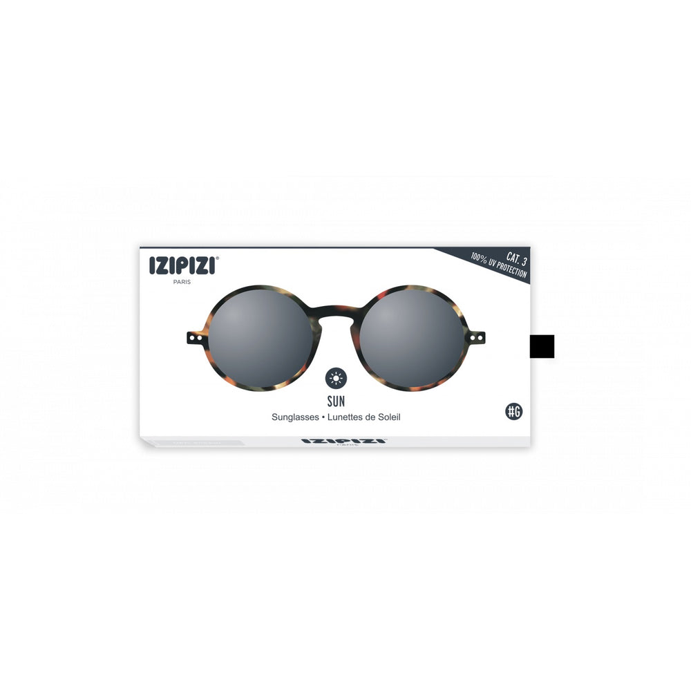 Sunglasses Style G Tortoise Grey Lenses