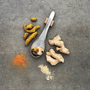 
            
                Load image into Gallery viewer, Ginger &amp;amp; Turmeric with Stainless Steel Grater
            
        