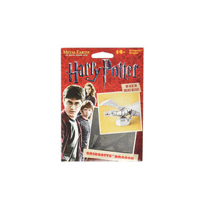 Harry Potter Puzzle Dragon Gringotts Build Your Own 3D Sculpture Metal