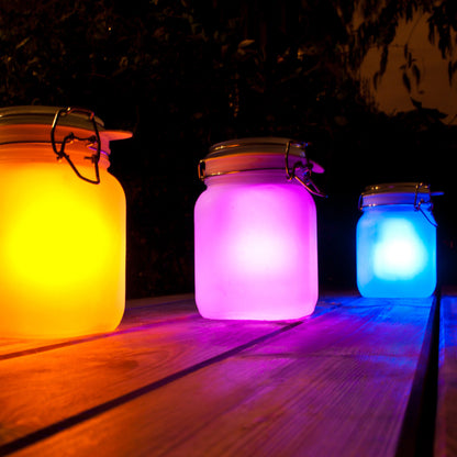 Sun Jar - Solar Powered Light Yellow