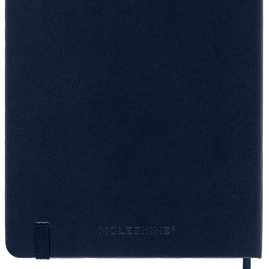 Moleskine Notebook Hardback Classic Ruled Navy Large