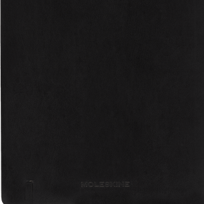 Moleskine Soft Large Plain Notebook Black - Moleskine Classic