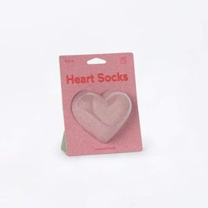 Socks Heart Pink