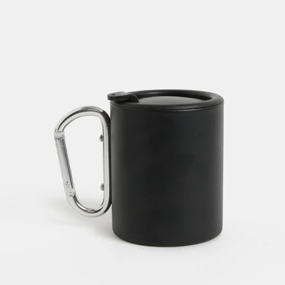 Camping Mug in Black | Iron and Glory Happy Camper