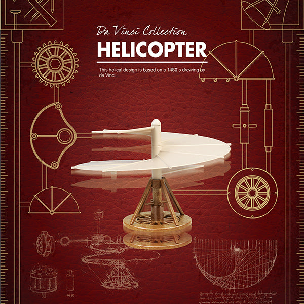 Da Vinci Collection Helicopter Model Kit