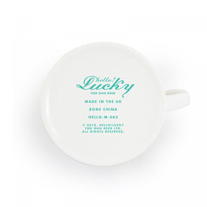 Mug with 'Tropical Toucan' in white by Hello!Lucky