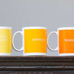 Saffron warm yellow mug
