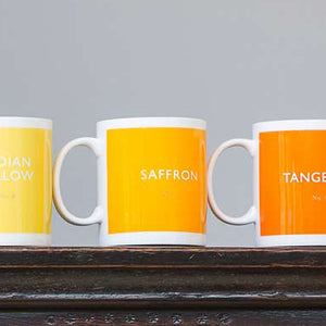 
            
                Load image into Gallery viewer, Saffron warm yellow mug
            
        