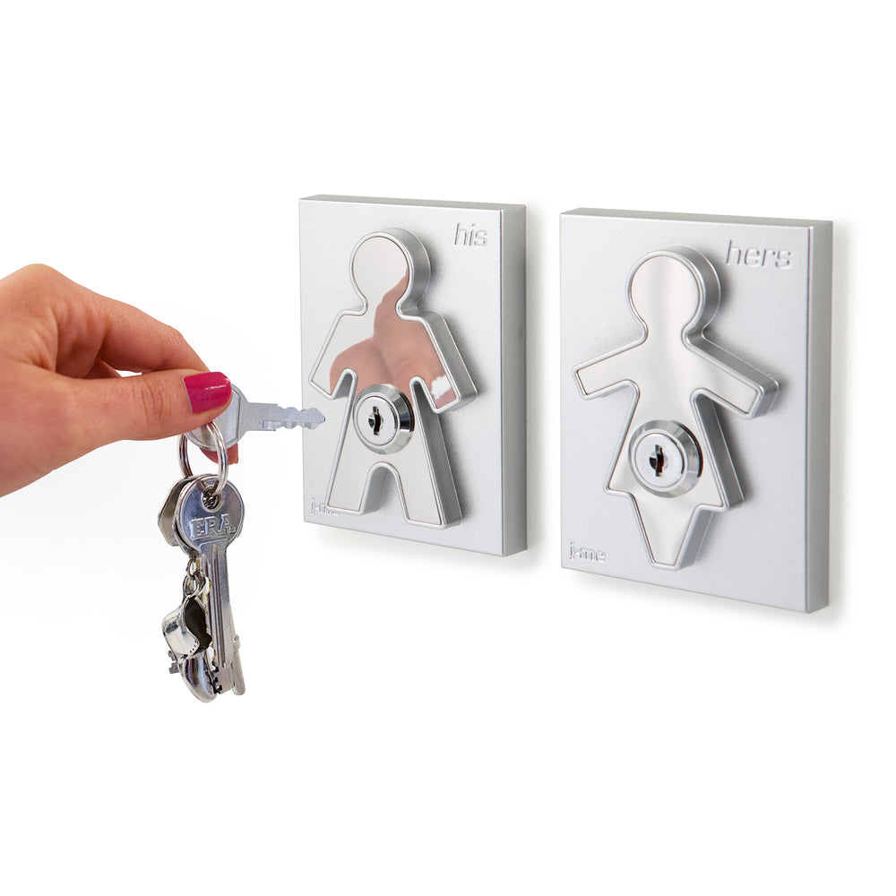 
            
                Load image into Gallery viewer, Hers key holder (matching His version available)
            
        
