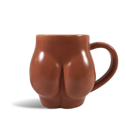 Ass Mug Terracota Ceramic Novelty