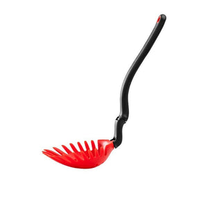 Pasta Server & Holey Ladle Strainer - Red Spadle