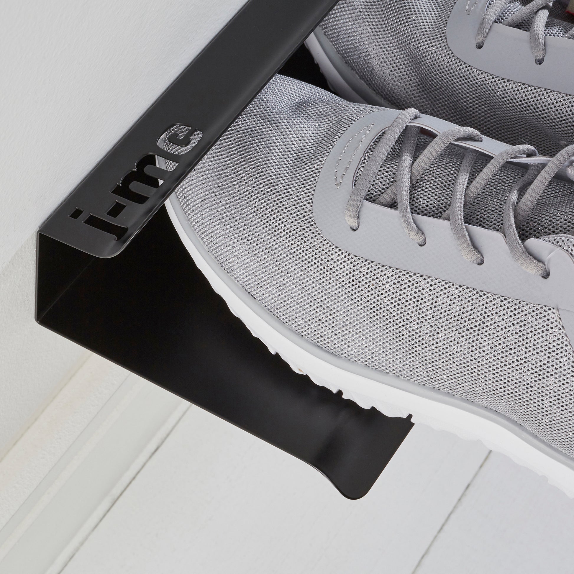 J-ME - Large Floating Shoe Rack 1200mm - Black