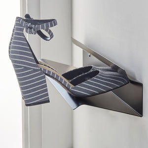 J-ME - Floating Shoe Rack 400mm - Black