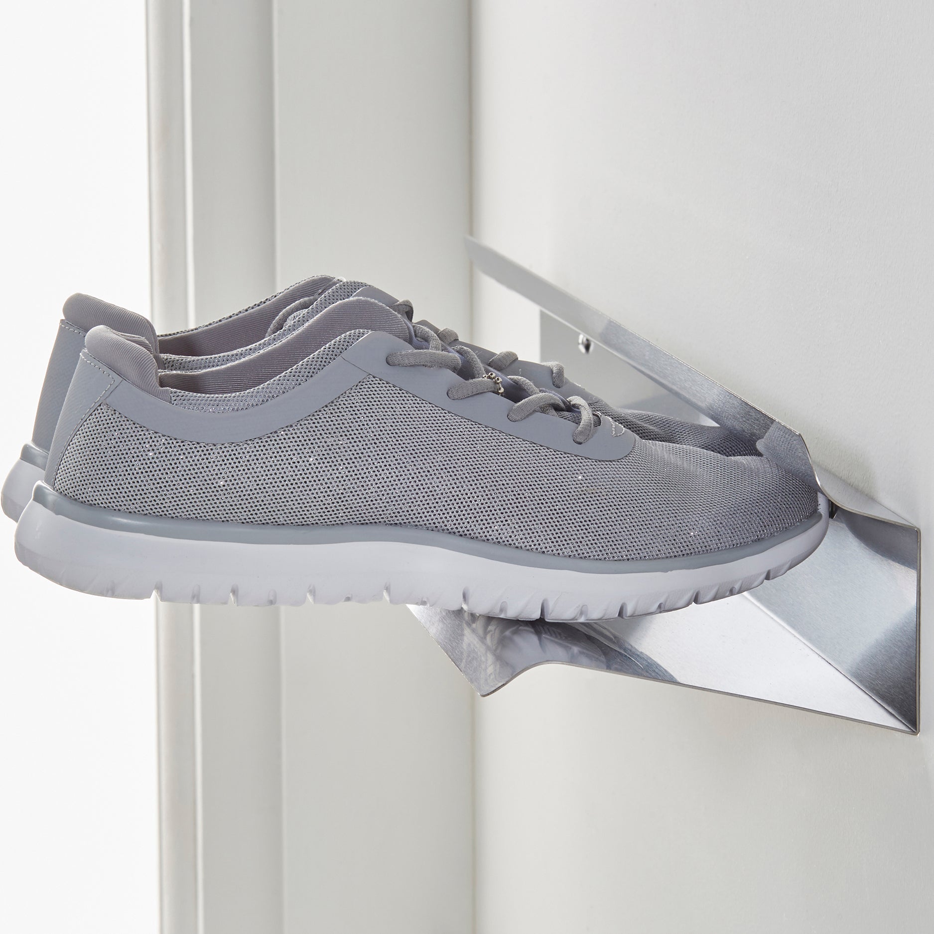 J-ME - Floating Shoe Rack 700mm - Stainless Steel