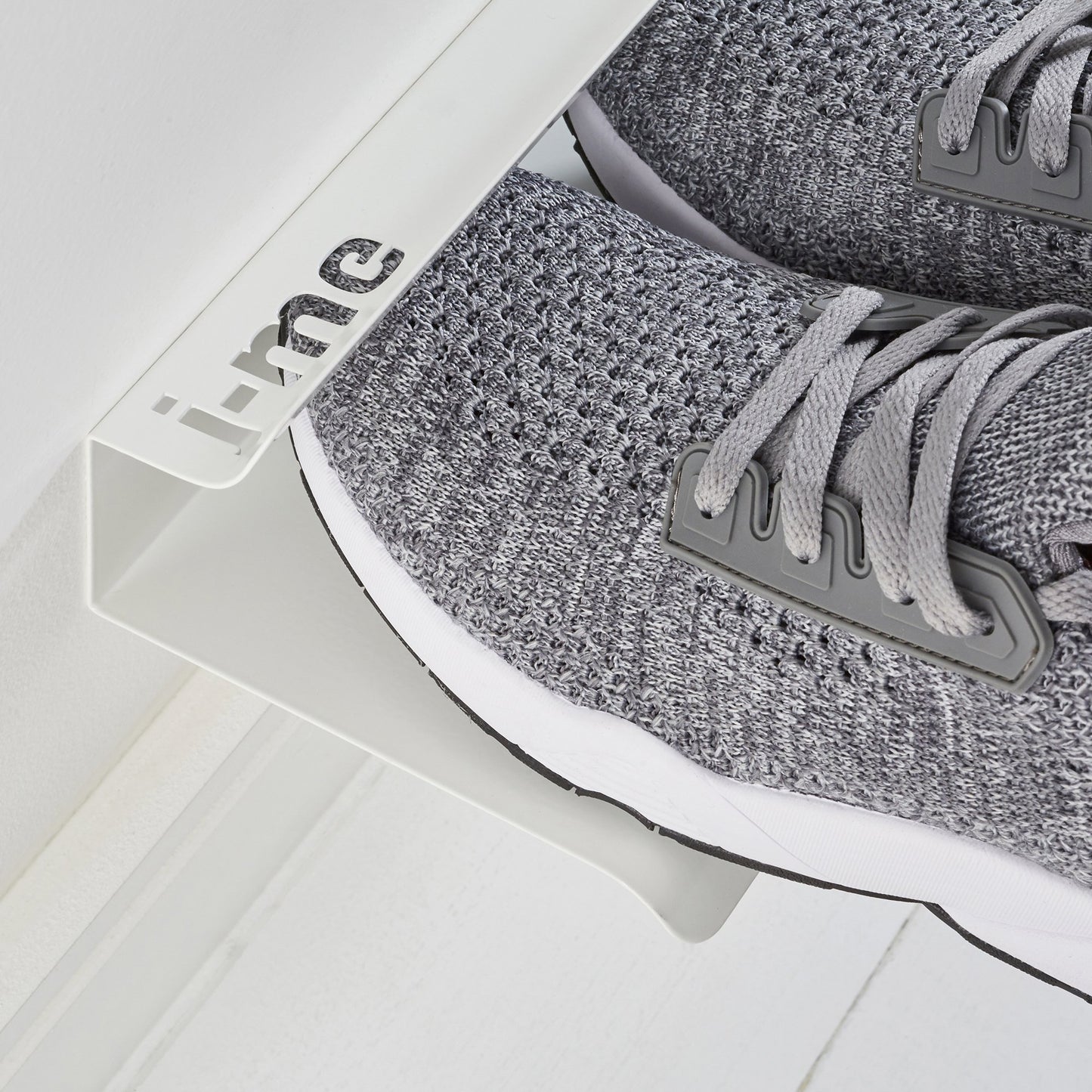 J-ME - Large Floating Shoe Rack 1200mm - White