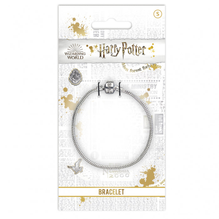 Charm Bracelet Harry Potter Silver (Various Sizes)