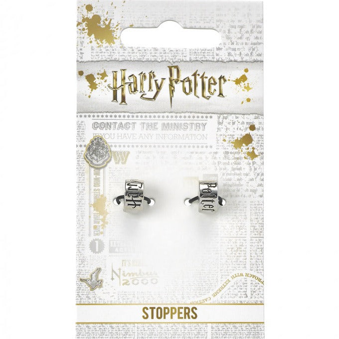 Charm Bracelet Stopper 2 pc. Harry Potter Silver