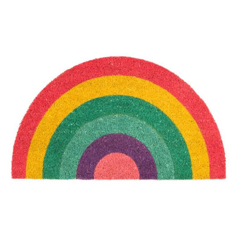 Doormat Rainbow Colourful Non-Slip