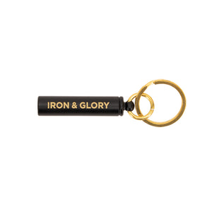 
            
                Load image into Gallery viewer, Whistle Keychain &amp;#39;Blow&amp;#39; Iron and Glory Black
            
        