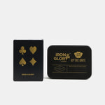 Playing Card Set 'Up the Ante' Iron and Glory Gold