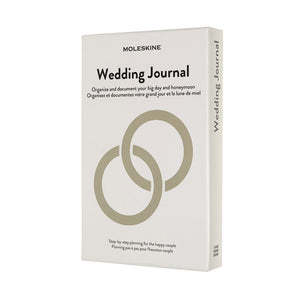 Wedding planner Moleskine Journal for wedding planning and organising in ivory