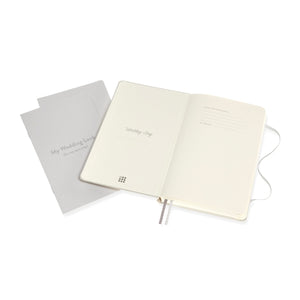 Wedding planner Moleskine Journal for wedding planning and organising in ivory