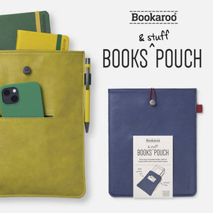 
            
                Load image into Gallery viewer, Green Bookaroo Pouch for Books &amp;amp; Stuff
            
        