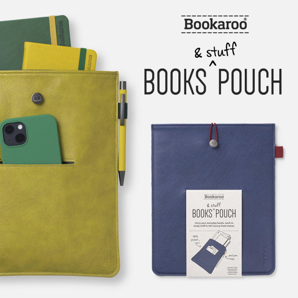 Turquoise Bookaroo Pouch for Books & Stuff